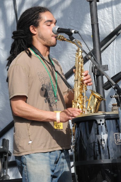 AZ-One at the Austin Reggae Festival
