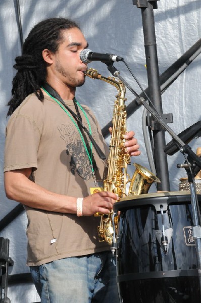 AZ-One at the Austin Reggae Festival