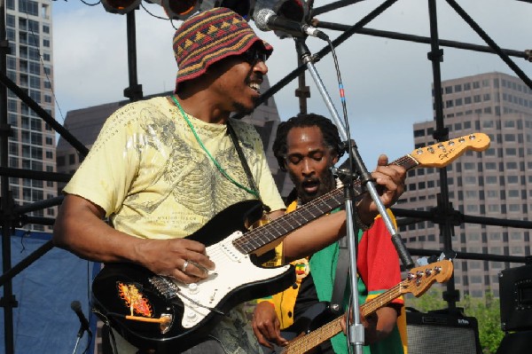 AZ-One at the Austin Reggae Festival