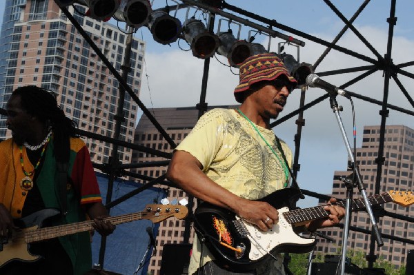 AZ-One at the Austin Reggae Festival