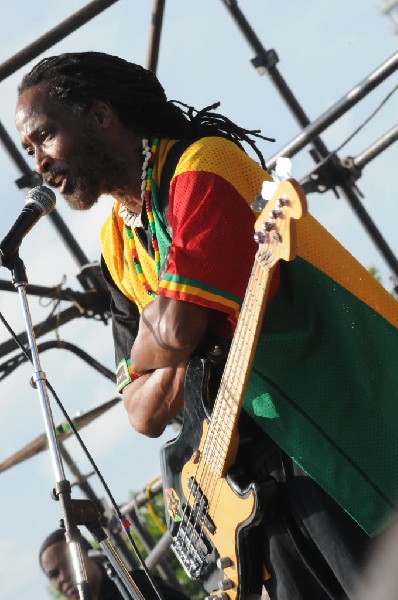 AZ-One at the Austin Reggae Festival