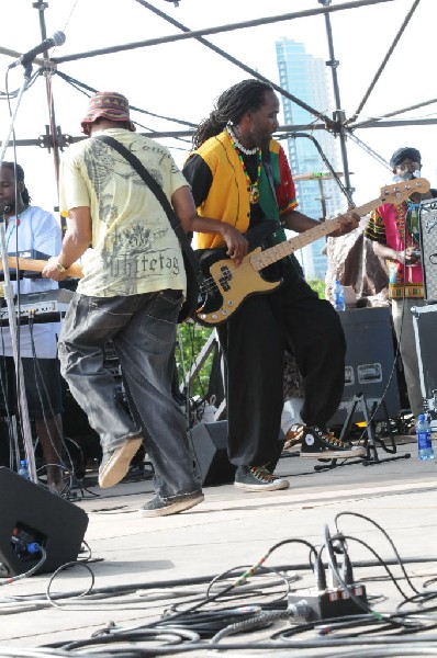 AZ-One at the Austin Reggae Festival