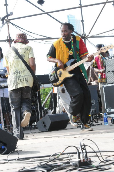 AZ-One at the Austin Reggae Festival