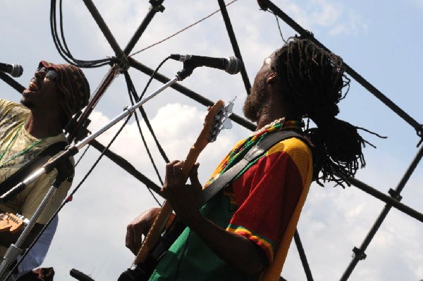 AZ-One at the Austin Reggae Festival