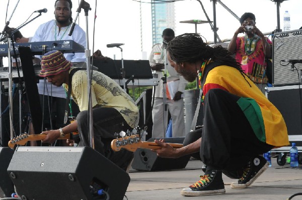 AZ-One at the Austin Reggae Festival