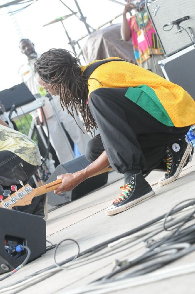 AZ-One at the Austin Reggae Festival
