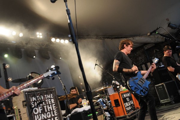 Against Me! at Stubb's BarbQ, Austin, Texas 07/19/10