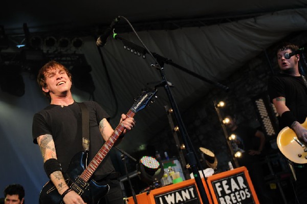 Against Me! at Stubb's BarbQ, Austin, Texas 07/19/10