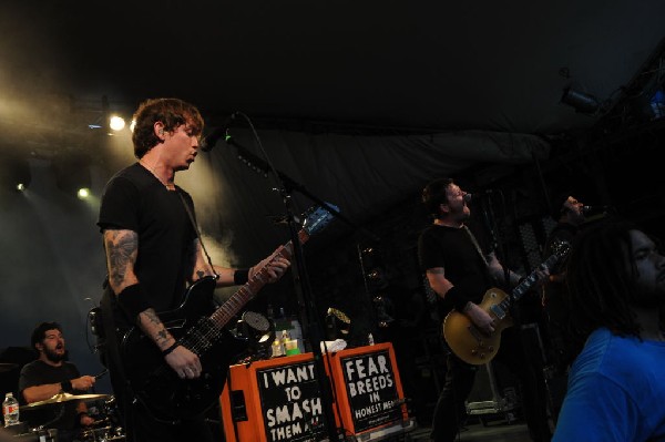 Against Me! at Stubb's BarbQ, Austin, Texas 07/19/10