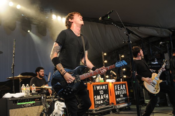 Against Me! at Stubb's BarbQ, Austin, Texas 07/19/10