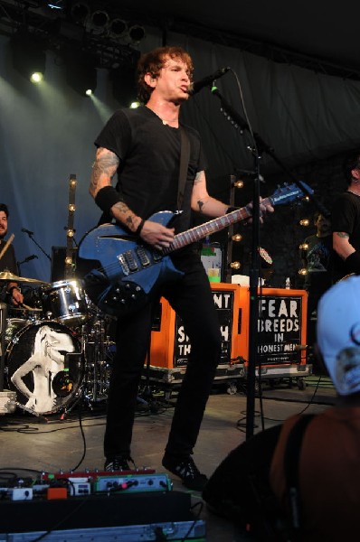 Against Me! at Stubb's BarbQ, Austin, Texas 07/19/10