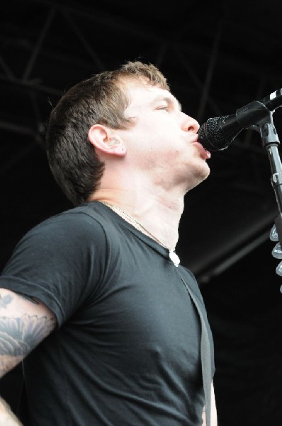 Against Me! on the Highway 1 Stage, Warped Tour, Verizon Wireless Amphithea