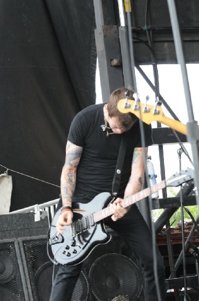 Against Me! on the Highway 1 Stage, Warped Tour, Verizon Wireless Amphithea