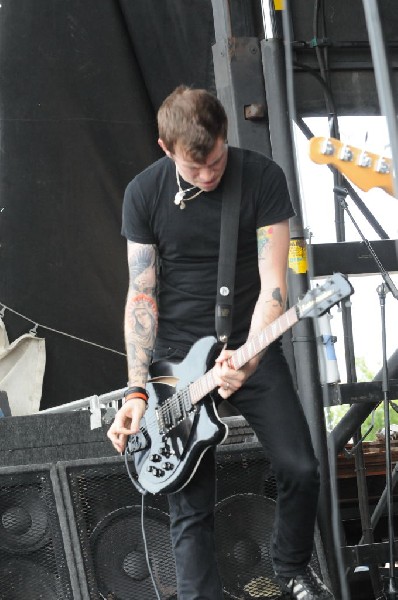 Against Me! on the Highway 1 Stage, Warped Tour, Verizon Wireless Amphithea