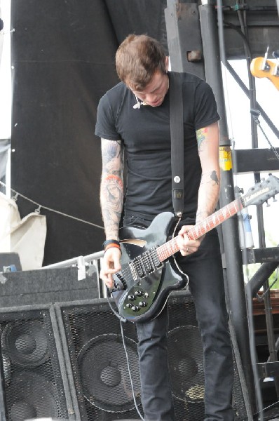 Against Me! on the Highway 1 Stage, Warped Tour, Verizon Wireless Amphithea
