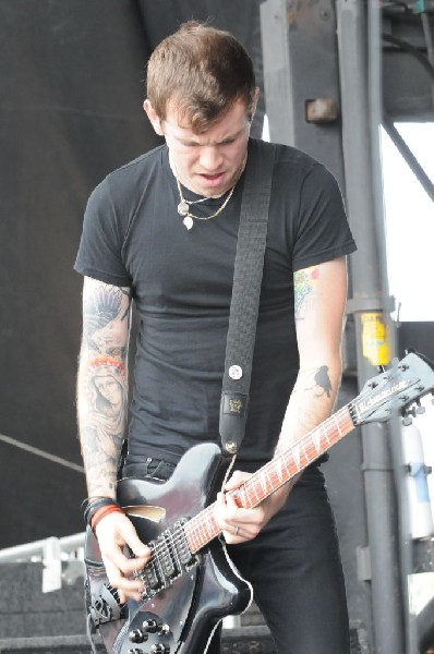 Against Me! on the Highway 1 Stage, Warped Tour, Verizon Wireless Amphithea