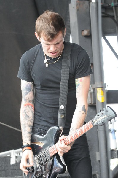 Against Me! on the Highway 1 Stage, Warped Tour, Verizon Wireless Amphithea