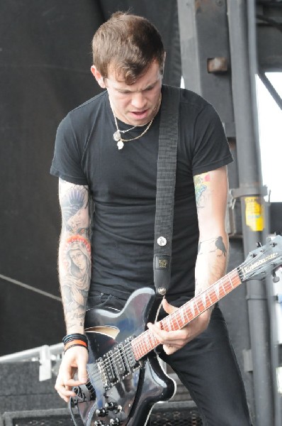 Against Me! on the Highway 1 Stage, Warped Tour, Verizon Wireless Amphithea