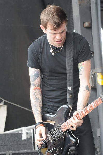 Against Me! on the Highway 1 Stage, Warped Tour, Verizon Wireless Amphithea