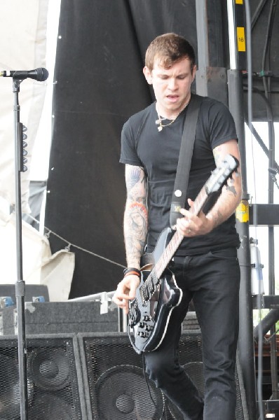 Against Me! on the Highway 1 Stage, Warped Tour, Verizon Wireless Amphithea