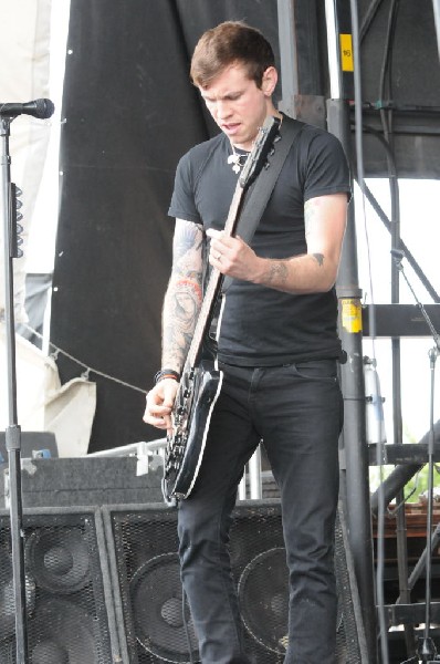 Against Me! on the Highway 1 Stage, Warped Tour, Verizon Wireless Amphithea