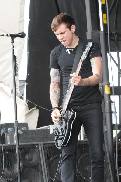 Against Me! on the Highway 1 Stage, Warped Tour, Verizon Wireless Amphithea