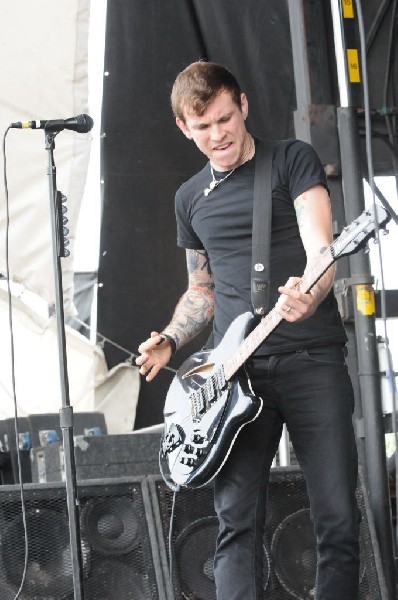 Against Me! on the Highway 1 Stage, Warped Tour, Verizon Wireless Amphithea