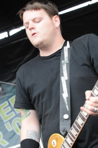 Against Me! on the Highway 1 Stage, Warped Tour, Verizon Wireless Amphithea