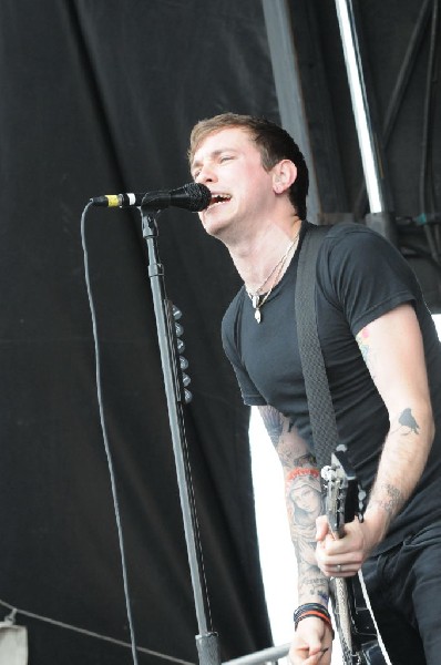 Against Me! on the Highway 1 Stage, Warped Tour, Verizon Wireless Amphithea