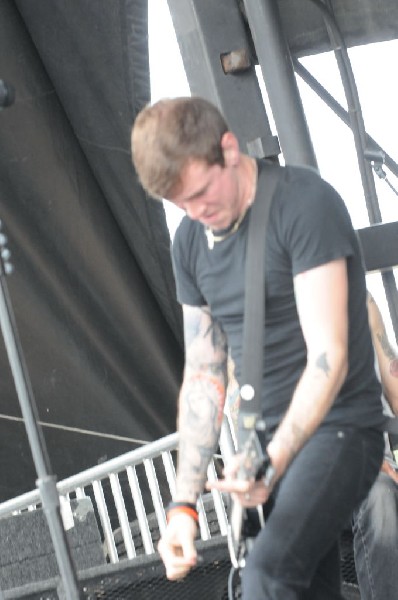 Against Me! on the Highway 1 Stage, Warped Tour, Verizon Wireless Amphithea