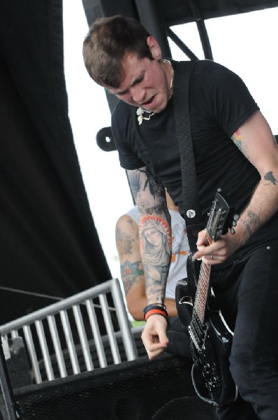 Against Me! on the Highway 1 Stage, Warped Tour, Verizon Wireless Amphithea