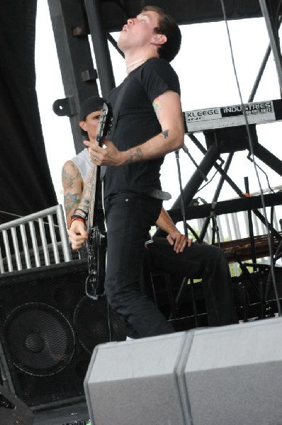 Against Me! on the Highway 1 Stage, Warped Tour, Verizon Wireless Amphithea