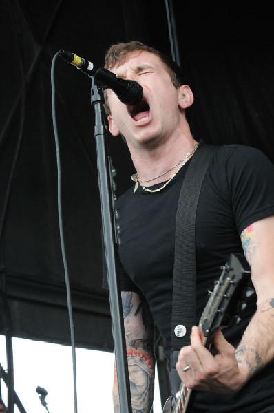Against Me! on the Highway 1 Stage, Warped Tour, Verizon Wireless Amphithea