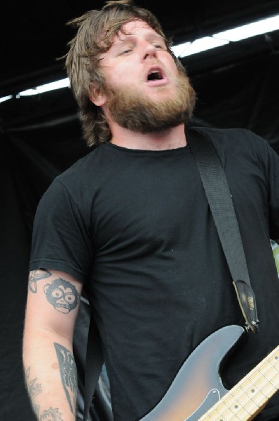 Against Me! on the Highway 1 Stage, Warped Tour, Verizon Wireless Amphithea