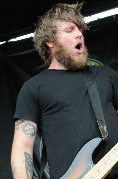 Against Me! on the Highway 1 Stage, Warped Tour, Verizon Wireless Amphithea