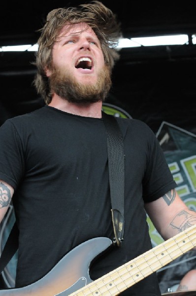Against Me! on the Highway 1 Stage, Warped Tour, Verizon Wireless Amphithea