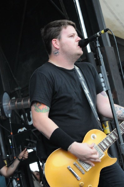 Against Me! on the Highway 1 Stage, Warped Tour, Verizon Wireless Amphithea