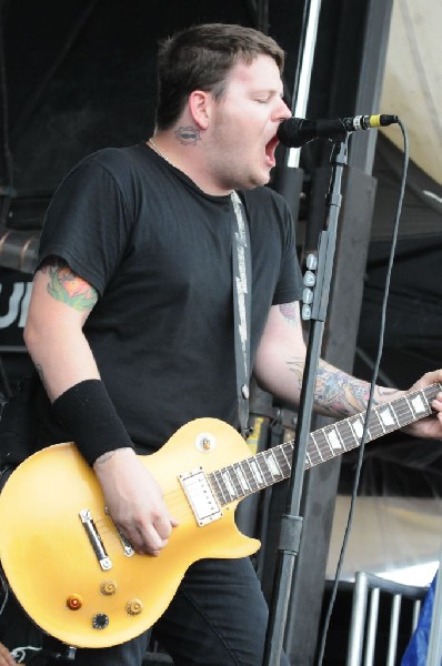 Against Me! on the Highway 1 Stage, Warped Tour, Verizon Wireless Amphithea