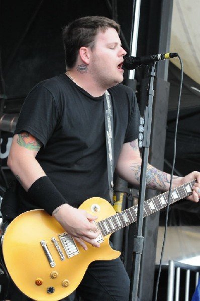 Against Me! on the Highway 1 Stage, Warped Tour, Verizon Wireless Amphithea