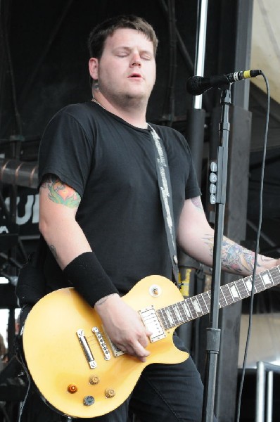 Against Me! on the Highway 1 Stage, Warped Tour, Verizon Wireless Amphithea