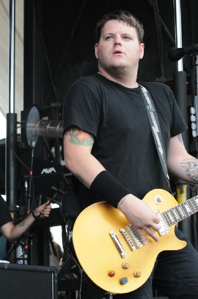 Against Me! on the Highway 1 Stage, Warped Tour, Verizon Wireless Amphithea