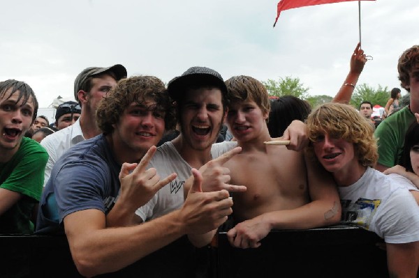 Against Me! on the Highway 1 Stage, Warped Tour, Verizon Wireless Amphithea