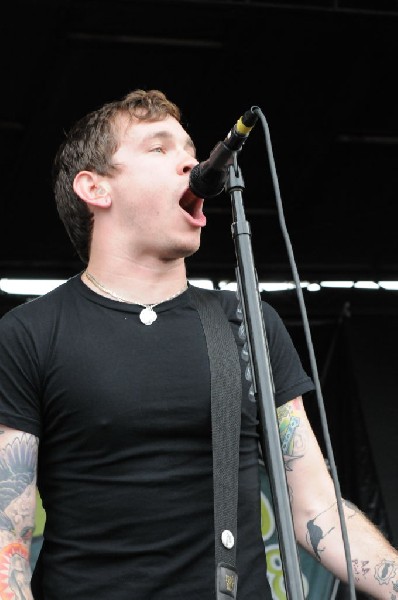 Against Me! on the Highway 1 Stage, Warped Tour, Verizon Wireless Amphithea