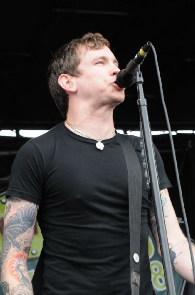 Against Me! on the Highway 1 Stage, Warped Tour, Verizon Wireless Amphithea