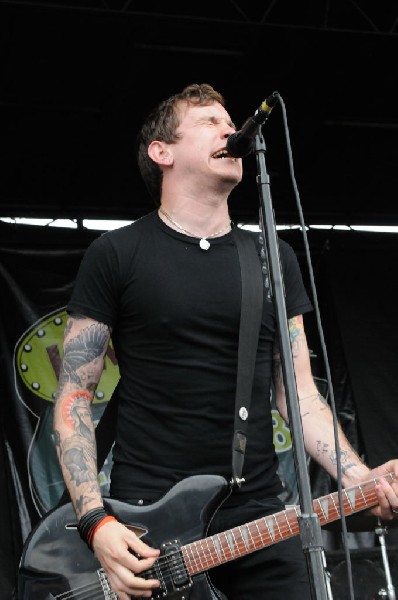 Against Me! on the Highway 1 Stage, Warped Tour, Verizon Wireless Amphithea