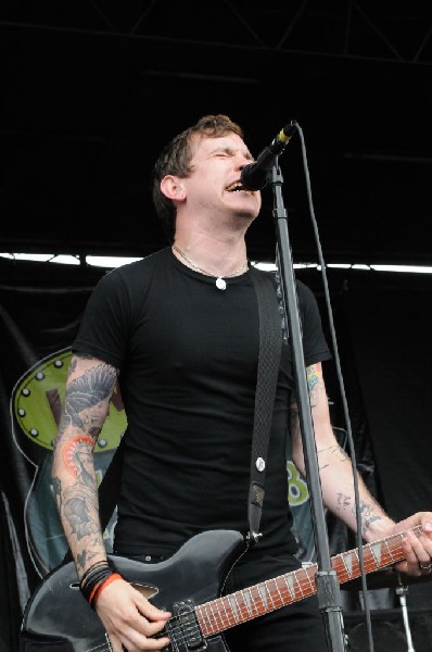 Against Me! on the Highway 1 Stage, Warped Tour, Verizon Wireless Amphithea