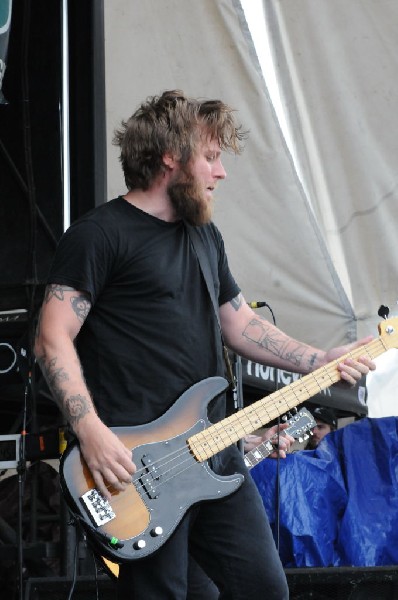 Against Me! on the Highway 1 Stage, Warped Tour, Verizon Wireless Amphithea