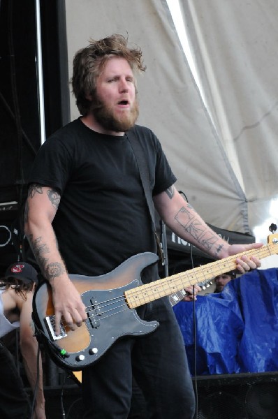 Against Me! on the Highway 1 Stage, Warped Tour, Verizon Wireless Amphithea