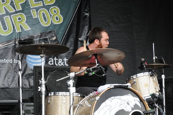 Against Me! on the Highway 1 Stage, Warped Tour, Verizon Wireless Amphithea
