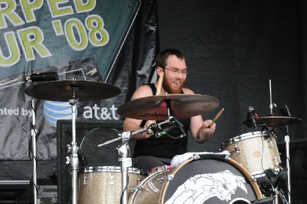 Against Me! on the Highway 1 Stage, Warped Tour, Verizon Wireless Amphithea